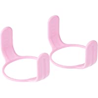 Los mejores  - MAM Hold My Botella Tiradores para su uso con botellas de MAM y Entrenador Botella (rosa)